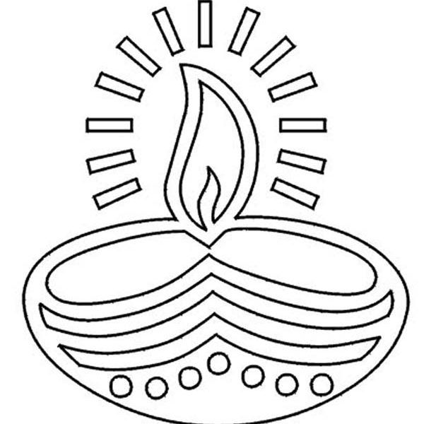 600x600 Diwali Coloring Pages Online Coloring Pages