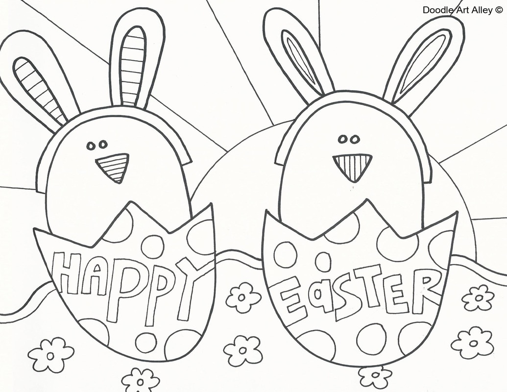 Easter Coloring Pages Doodle Art Alley Happy Easter Coloring Pages 1035x800 Easter Coloring Pages Doodle Art Alley Happy Easter Coloring Pages