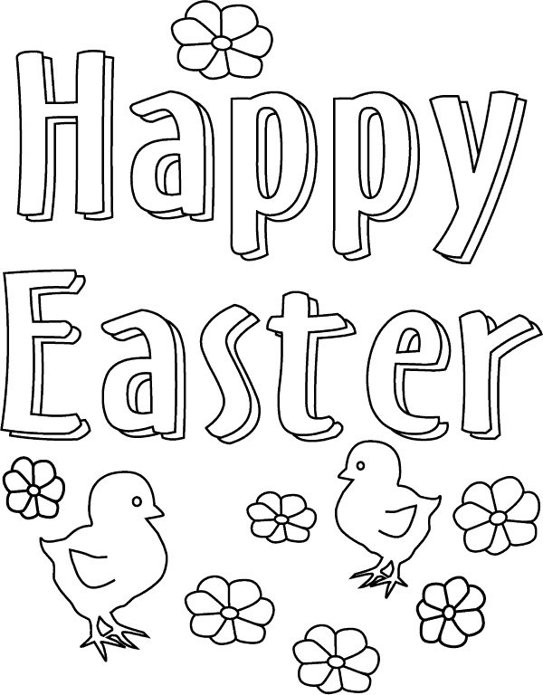 600x768 Happy Easter Coloring Pages Unique Free Printable Easter Coloring