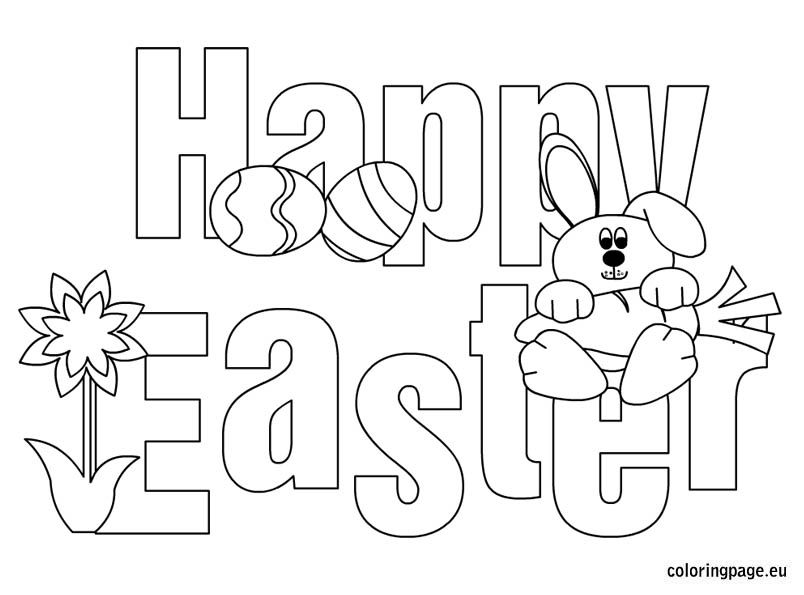 804x595 Happy Easter Coloring Cards Amp Etc. Easter