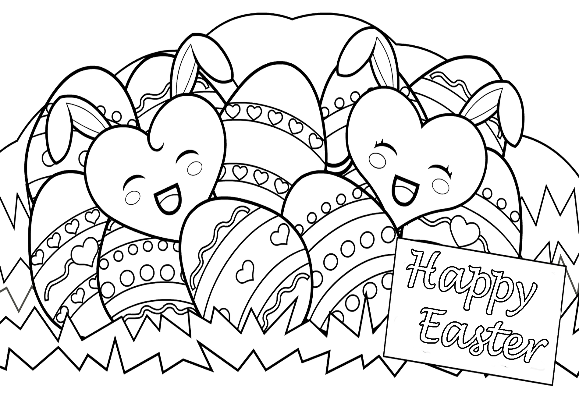 1900x1300 Best Of Easter Coloring Pages Free Coloring Pages Download