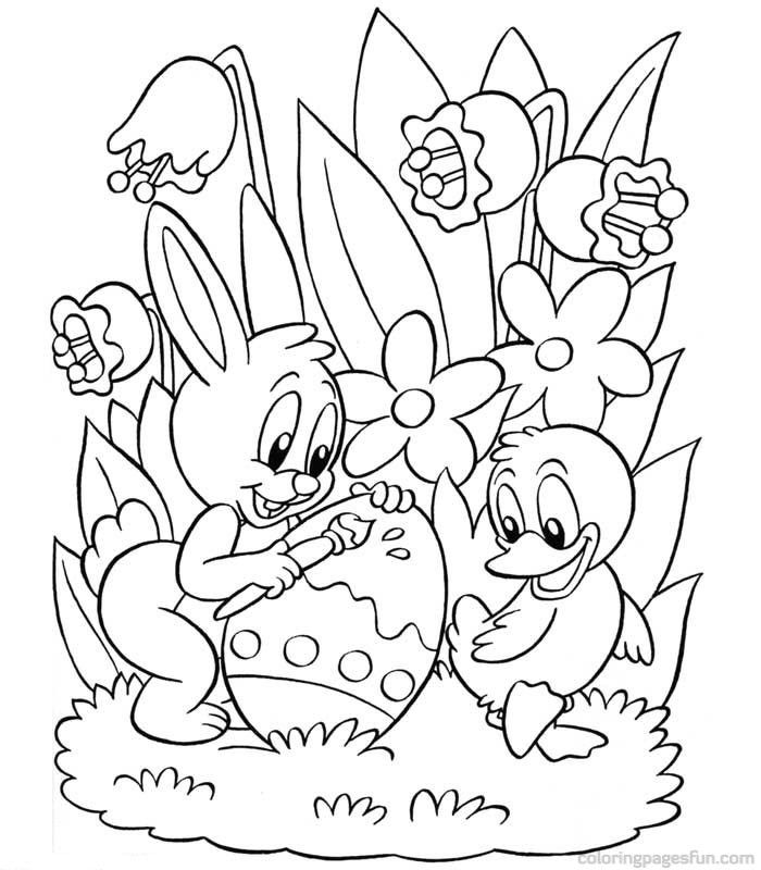 700x800 Easter Pages To Color Free Free Printable Easter Coloring Pages