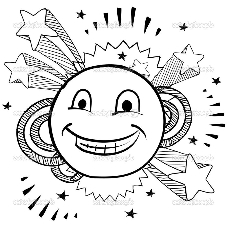 921x921 Fancy Design Smiley Face Coloring Pages 2 Printable For Kids