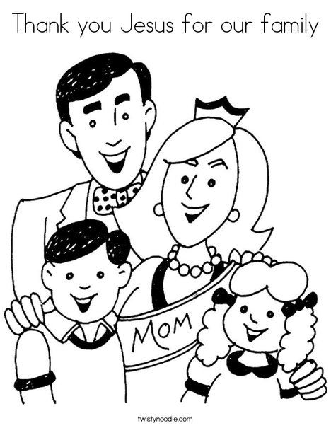 468x605 Mom And Family Coloring Page Projects To Try