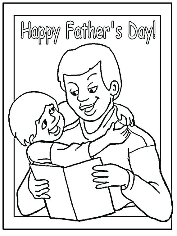 Happy Fathers Day Coloring Pages at GetColorings.com | Free printable ...