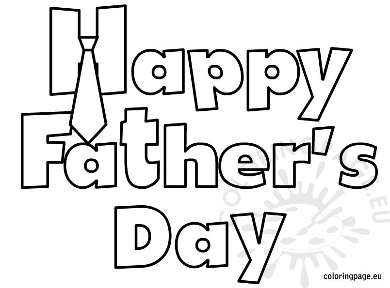 Happy Fathers Day Coloring Pages Awesome Happy Father S Day 804x595 Happy Fathers Day Coloring Pages Awesome Happy Father S Day