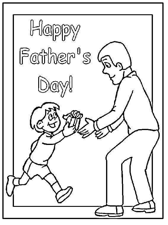 567x756 Happy Fathers Day Coloring Pages Printable