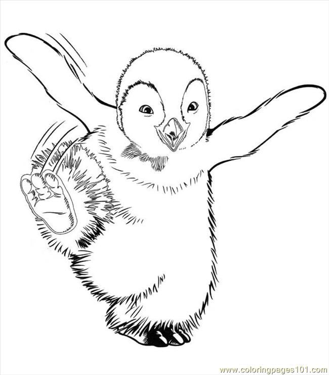 Happy Feet Coloring Pages Happy Feet (09) Coloring Pages 650x742 Happy Feet Coloring Pages Happy Feet (09) Coloring Pages