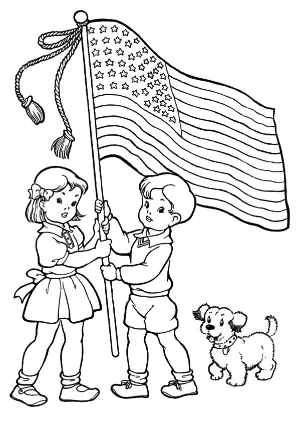Happy 4th Of July Coloring Pages 2017 595x842 Happy 4th Of July Coloring Pages 2017