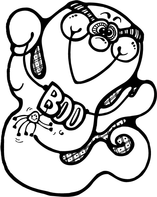 Halloween Coloring Page 623x780 Halloween Coloring Page
