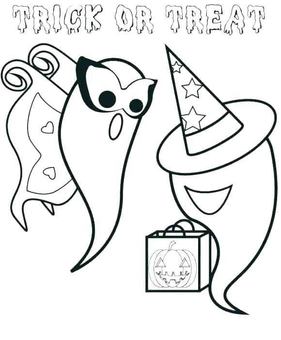 Ghost Coloring Pages Printable Vanda 580x702 Ghost Coloring Pages Printable Vanda