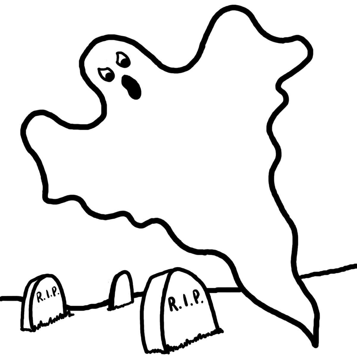 Free Printable Ghost Coloring Pages For Kids 1200x1200 Free Printable Ghost Coloring Pages For Kids