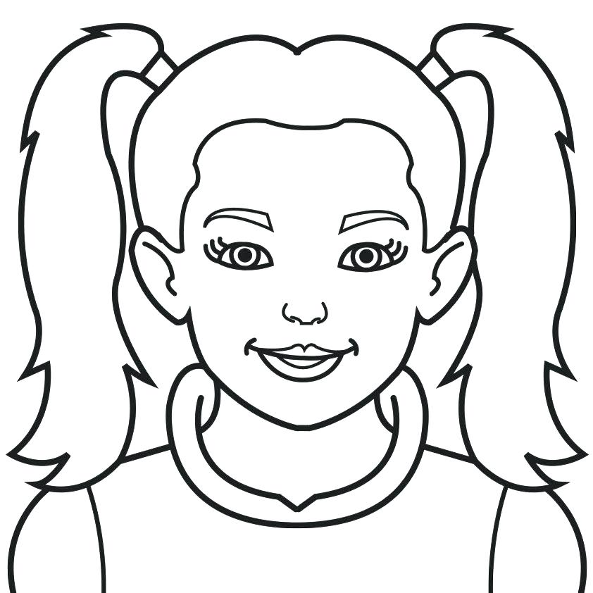 Happy Face Coloring Pages Happy Face Coloring Page Girl Coloring 842x842 Happy Face Coloring Pages Happy Face Coloring Page Girl Coloring