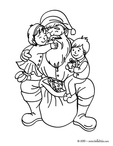 Santa Claus' Village Coloring Pages 364x470 Santa Claus' Village Coloring Pages