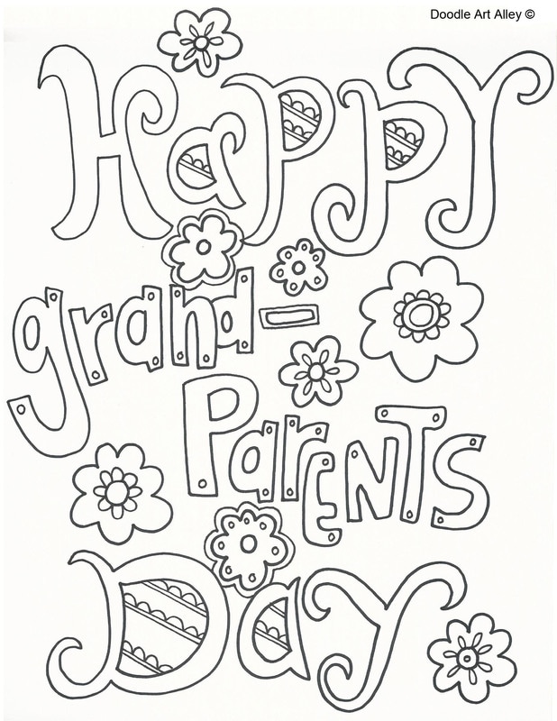 Grandparents Day Coloring Pages 618x800 Grandparents Day Coloring Pages
