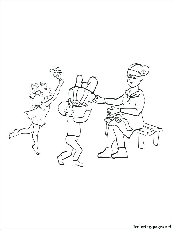 Happy Grandparents Day Coloring Pages Grandma Coloring Pages Happy 560x750 Happy Grandparents Day Coloring Pages Grandma Coloring Pages Happy