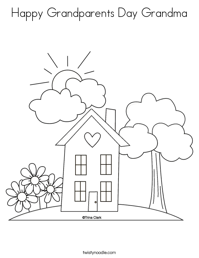 Best Happy Grandparents Day Grandma Coloring Page Free 4258 685x886 Best Happy Grandparents Day Grandma Coloring Page Free 4258