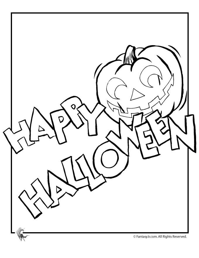 Happy Halloween Coloring Pages Printable Free Coloring Sheets 680x880 Happy Halloween Coloring Pages Printable Free Coloring Sheets