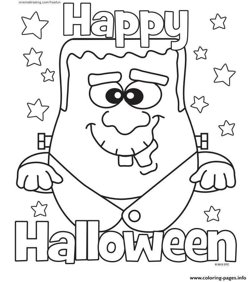 Print Halloween Monster Happy Halloween Coloring Pages Halloween 805x903 Print Halloween Monster Happy Halloween Coloring Pages Halloween