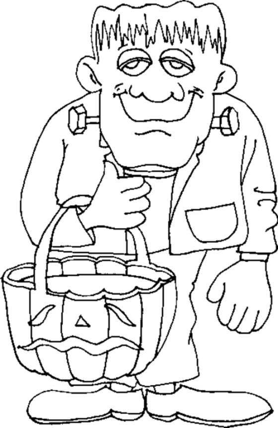 Printable Coloring Pages Halloween 560x862 Printable Coloring Pages Halloween