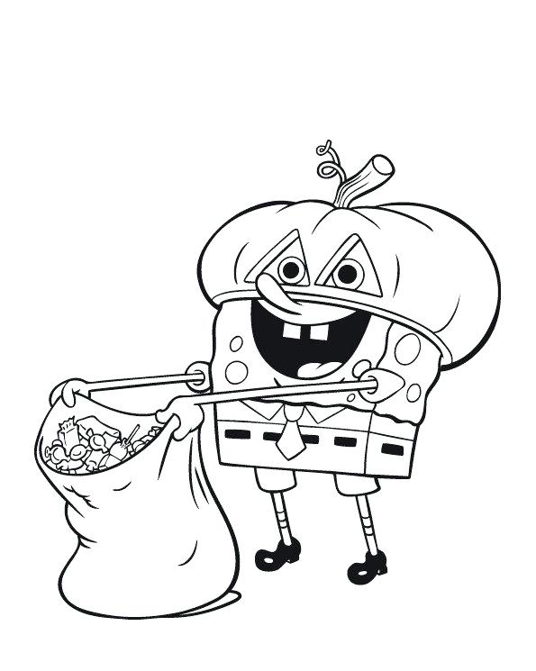 Happy Halloween Coloring Page Vanda 595x745 Happy Halloween Coloring Page Vanda