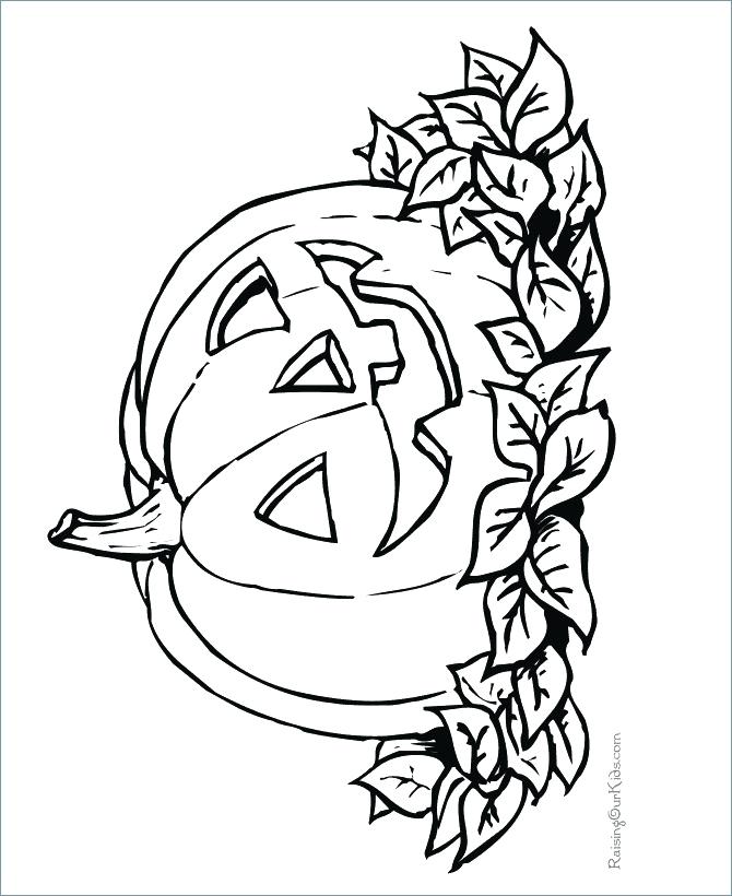 670x820 Happy Halloween Coloring Pages