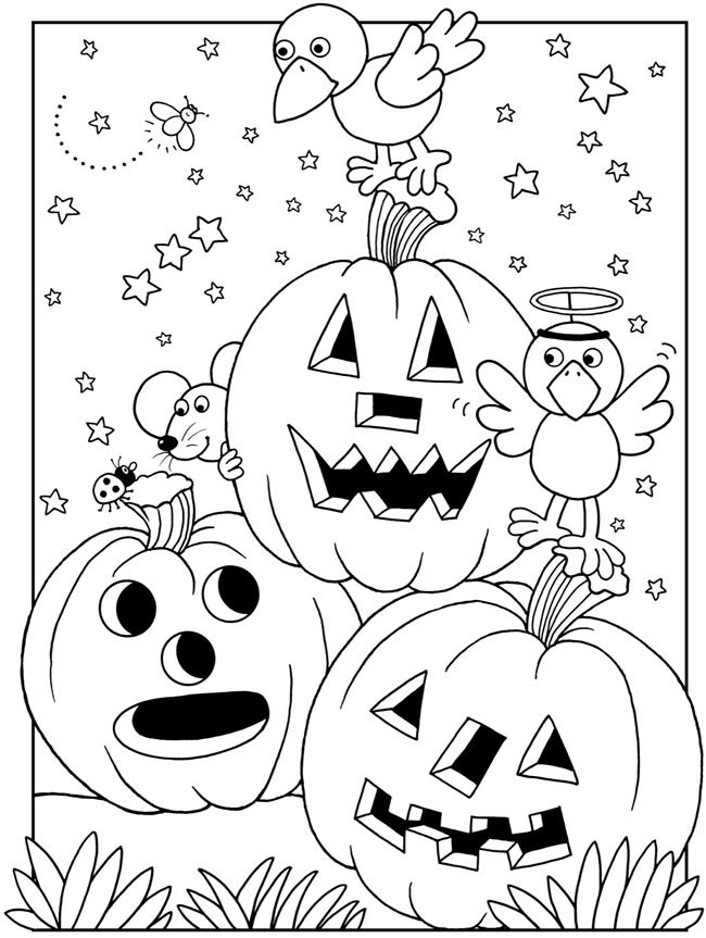 650x863 13 Best Halloween Images On Coloring Books, Print