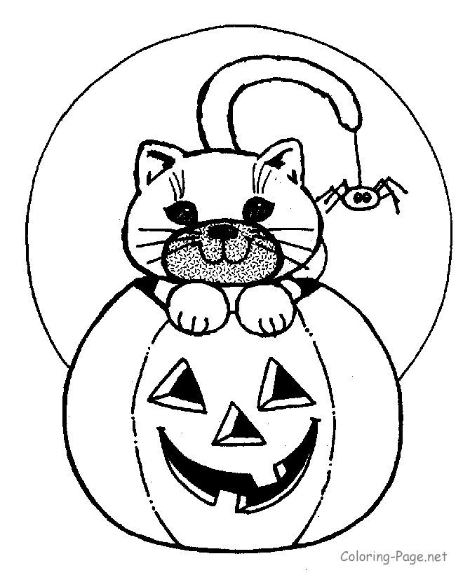 670x820 Halloween Coloring Pages For Kids