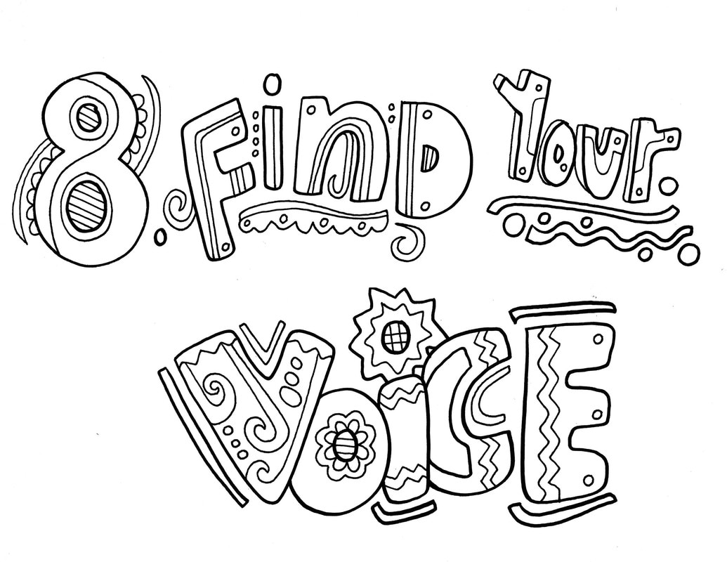 1035x800 7 Habits Coloring Pages Of Happy Kids Classroom Doodles