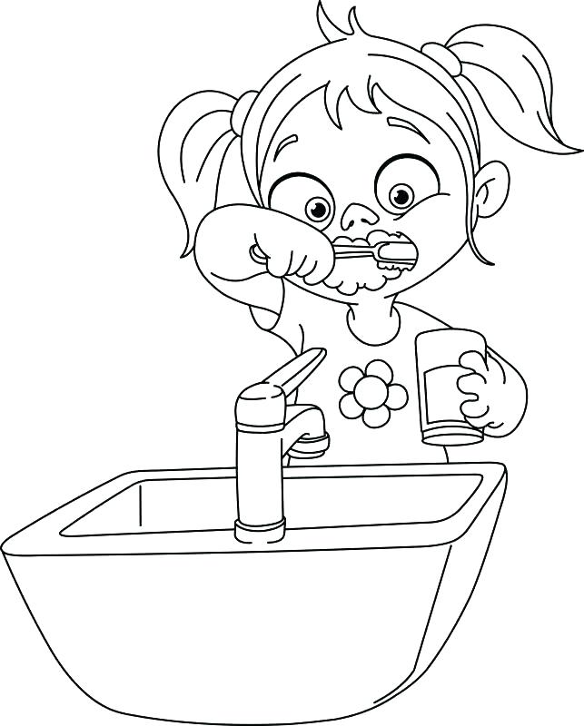 643x800 Teeth Coloring Page Epic Tooth Color Page Kids Coloring Pages