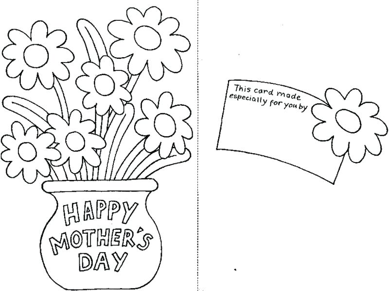800x600 Happy Mothers Day Coloring Pages Mothers Day Special Greeting Card