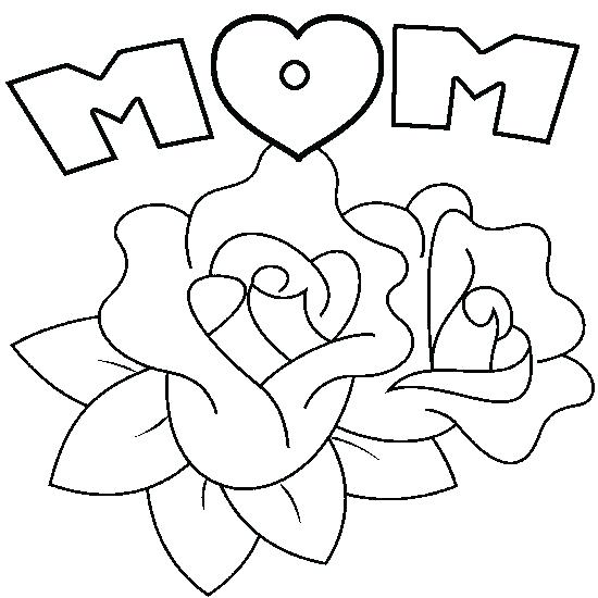 550x550 Happy Mothers Day Coloring Sheets Printable Printable Coloring