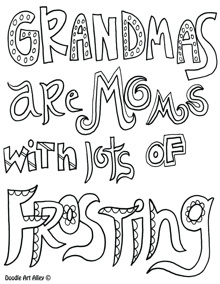 736x951 Grandma Birthday Coloring Pages Grandma Coloring Pages Birthday
