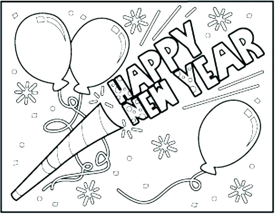 936x729 Happy New Year 2016 Coloring Pages Icontent