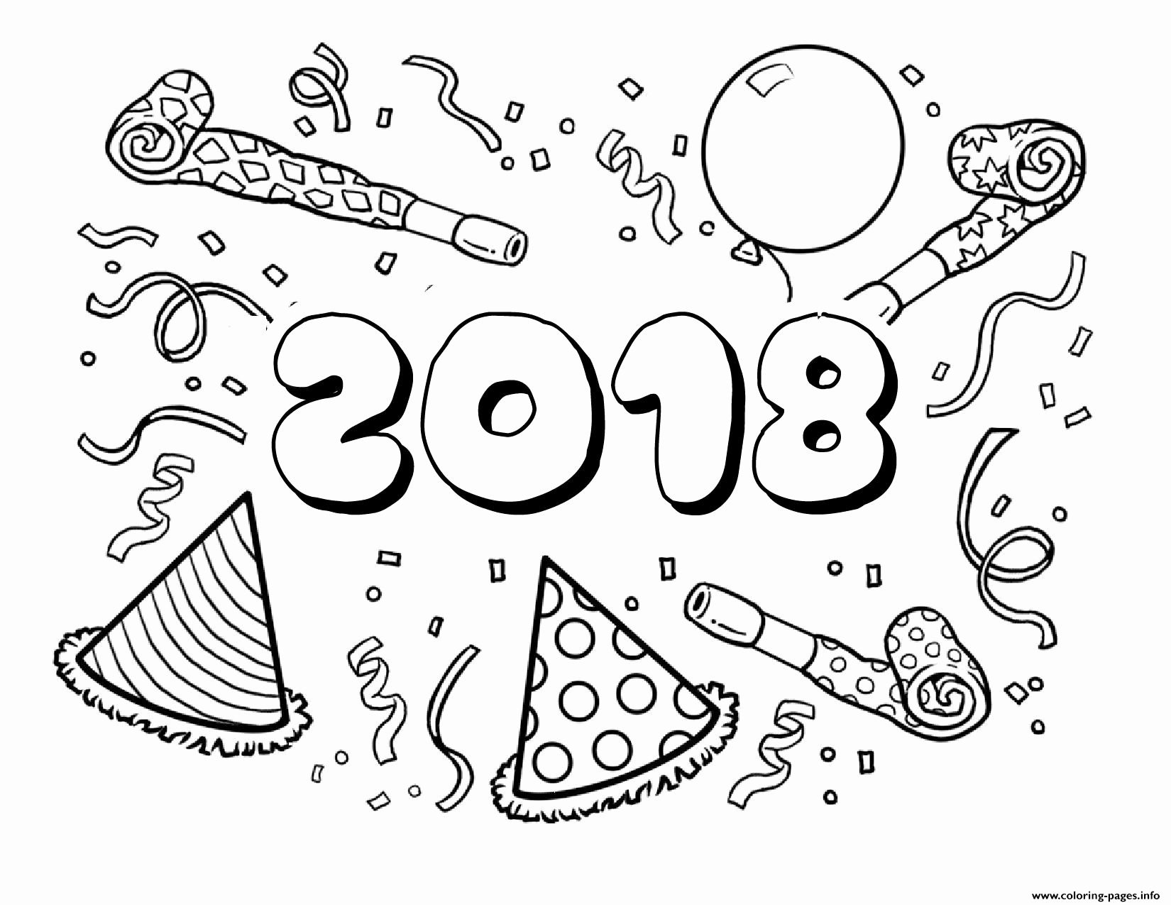 1650x1275 Disney Coloring Pages For Kids Inspirational 2018 Happy New Year