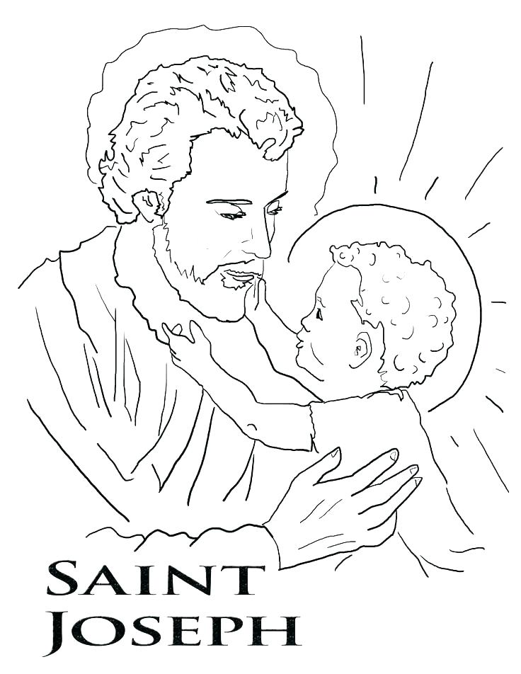 Saint Coloring Pages Catholic Coloring Books As Well As Our Lady 736x952 Saint Coloring Pages Catholic Coloring Books As Well As Our Lady
