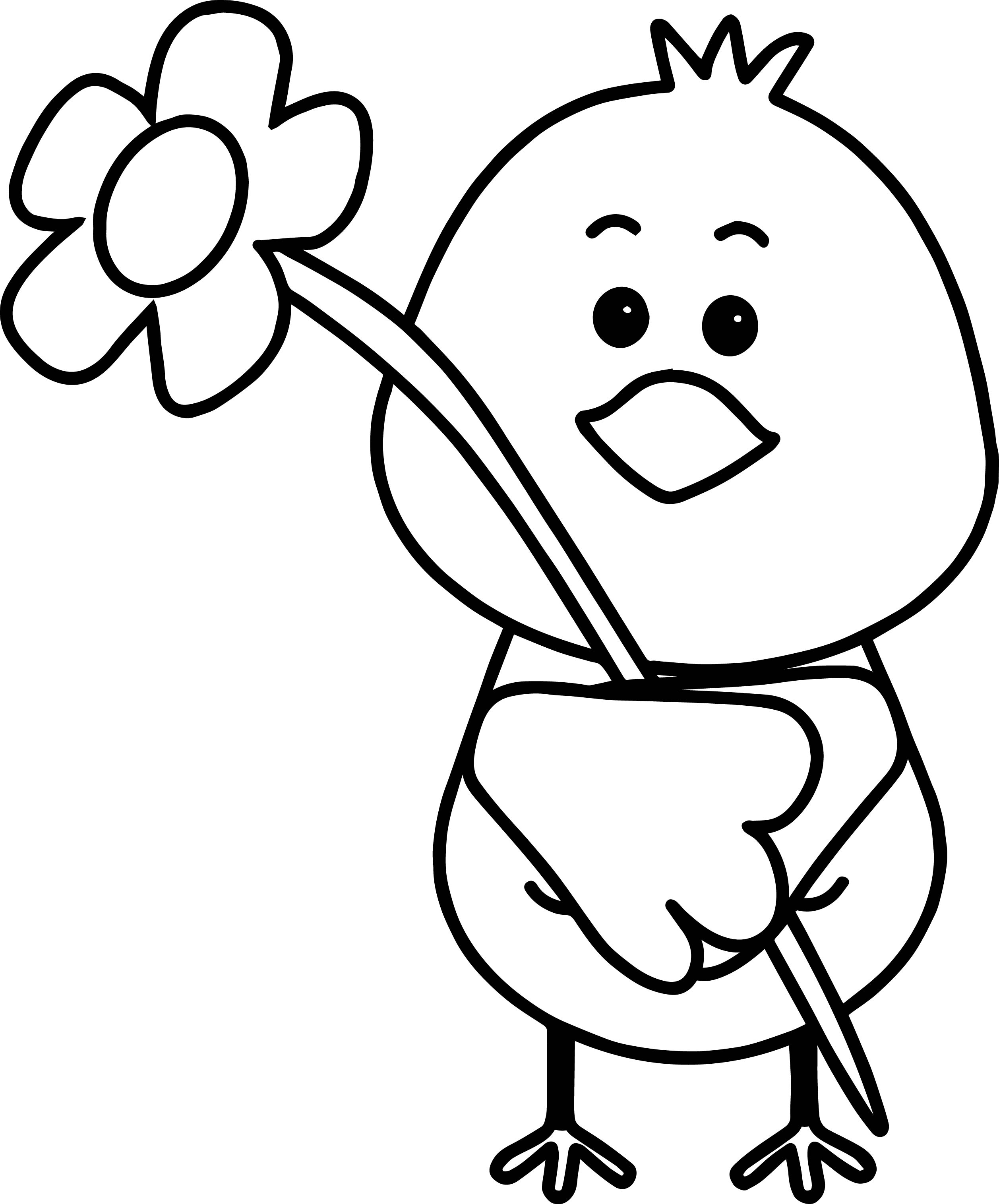 Spring Birds Colouring Page 2514x3030 Spring Birds Colouring Page