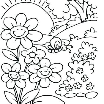 Spring Break Coloring Pages Happy Spring Coloring Sheet Spring 350x350 Spring Break Coloring Pages Happy Spring Coloring Sheet Spring