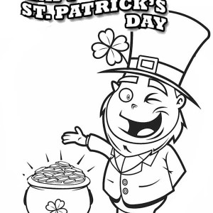 Happy St Patricks Day Coloring Pages at GetColorings.com | Free ...