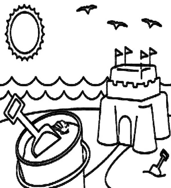 Happy Summer Coloring Pages