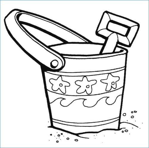 500x494 Summer Coloring Pages For Preschoolers