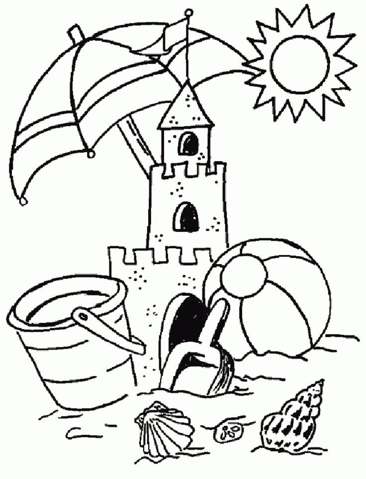 736x963 Happy Summer Holidays Coloring Pages Printable Photo 77635
