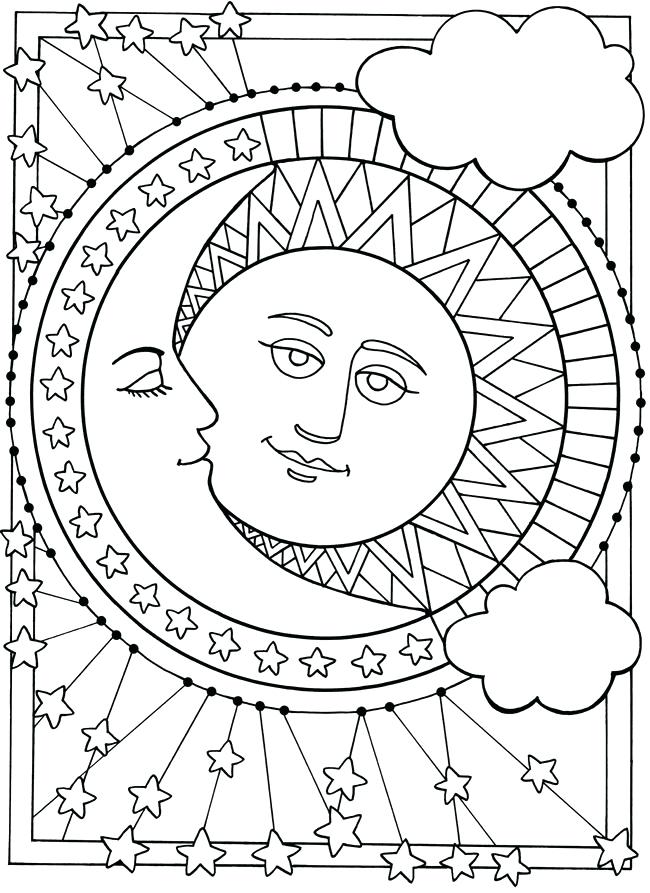 Happy Sun Coloring Pages at GetColorings.com | Free printable colorings ...