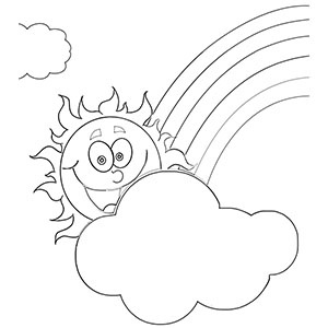 Free Printable Rainbow Coloring Pages For Kids 300x300 Free Printable Rainbow Coloring Pages For Kids