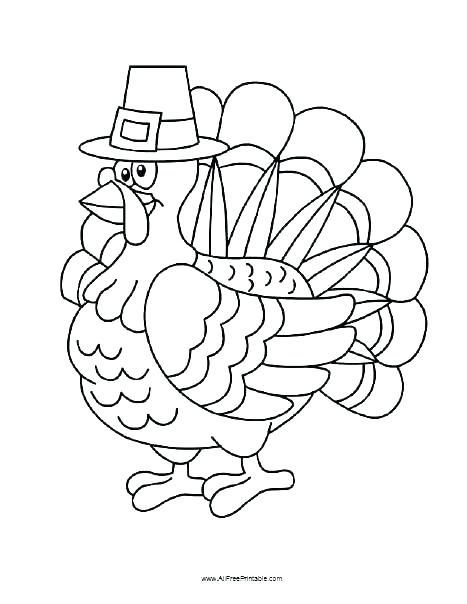 467x604 Thanksgiving Turkey Coloring Pages Pdf Cute Color Advice Best