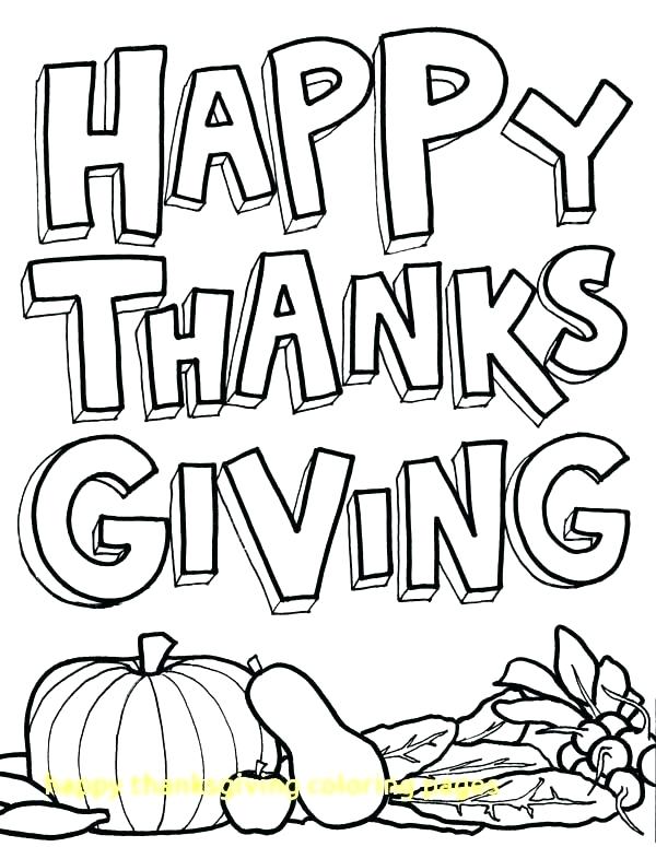 Happy Thanksgiving Coloring Pages 600x775 Happy Thanksgiving Coloring Pages