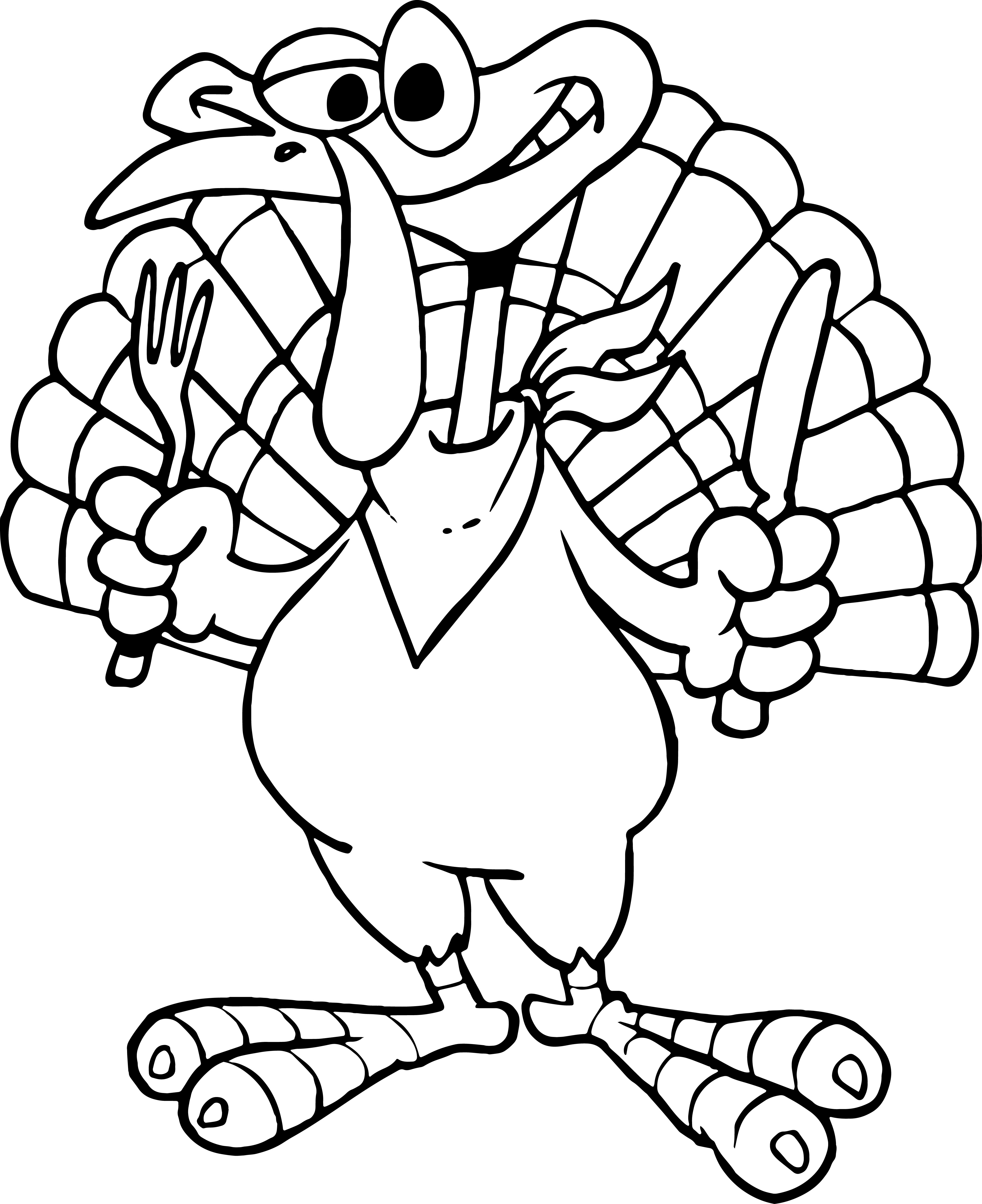Thanksgiving Turkey Coloring Pages 4149x5088 Thanksgiving Turkey Coloring Pages