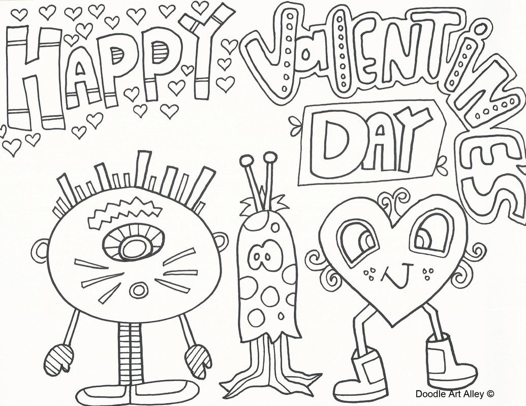 Valentines Day Coloring Pages 1035x800 Valentines Day Coloring Pages