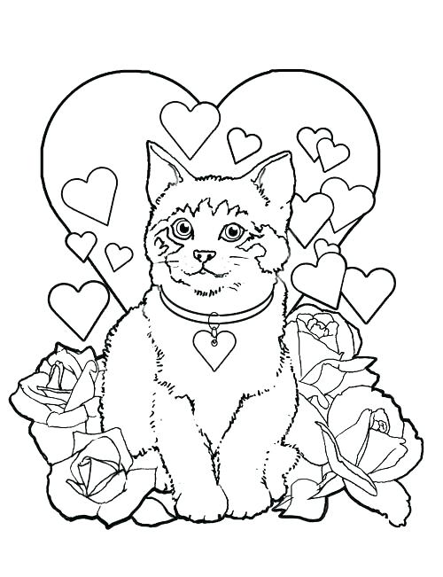 500x651 Valentines Coloring Page Coloring Pages Valentines Day Valentines