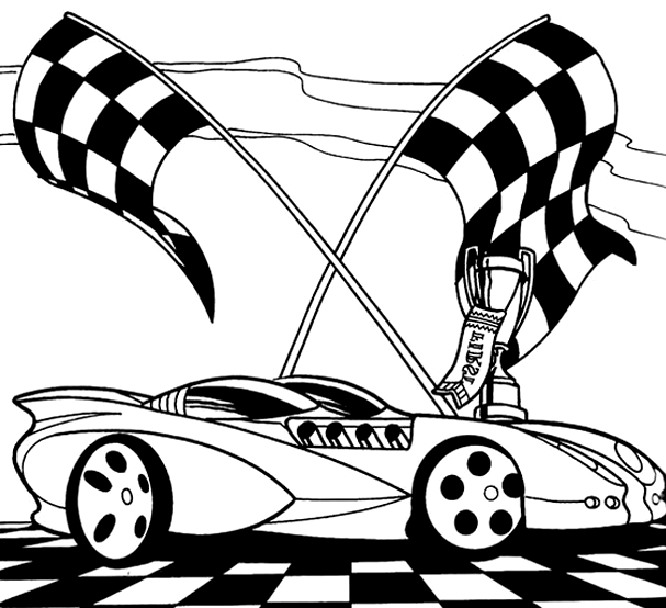 Race Car Coloring Pages 360coloringpages 607x554 Race Car Coloring Pages 360coloringpages